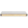 Quicklock Cabinets Floating Shelves | 2 18" Thick | American Made | Hardwood Bracket | Complete Shelf Unit (Magnetic Gray, 12" D x 30" W x 2 18" H) view 3