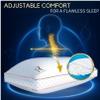 Royal Therapy 2-Pack Queen Memory Foam Pillow, Adjustable Shredded Odor-Free Pillow for Neck & Shoulder Pain Relief, Support for Back, Stomach, Side Sleepers, AirFlowPRO view 4