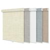 BERISSA Blackout Roller Shades for Windows, Cordless Linen Fabric Roller Blinds with Cassette Valance Room Darkening Window Roller Shades Pull Down,Thermal Insulation Custom Shades(24.5"W x 64"H)Beige view 1