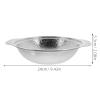 Alipis Korean Ramen Pot Handles Stainless Steel Hot Pot for Seafood Soups and Noodles Dual-handle Design Easy to Clean for Family Gatherings and Picnics view 2