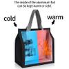 2pcs Black Lunch Bag Insulated, Lunch Box Bag, Reusable Lunch Tote Bag, Lunch Box Container Bag Insulated for Women, Men, Work, Office, Travel view 4