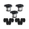 Accessories Replacement Filters. Compatible For Bissell Eraser Hand Vacuum 2284W 2389 2390 2390A 23903 Part 1614203 1614212 view 1