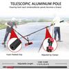 AUTUMFLATGAO Water Fed Pole Kit, Window Cleaning Pole, Aluminum Outdoor Window Cleaner, Telescopic Pole Water Fed Brush, for Window Glass/Solar Panel,7.2m/23.6ft view 2