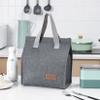 2pcs Grey Lunch Bag Insulated, Lunch Box Bag, Reusable Lunch Tote Bag, Lunch Box Container Bag Insulated for Women, Men, Work, Office, Travel view 4