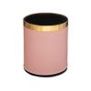 SABALON Kitchen Trash Can Trash Can Home Living Room Kitchen Large Uncovered Metal Modern Toilet Bathroom Double-Layer Trash Can Bathroom Trash Can(A) view 1