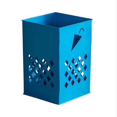 NTIYOU Umbrella Stand Umbrella Stands Metal Hollow-Out Umbrella Rack Umbrella Bucket Umbrella Holder Umbrella Storage for Indoor Hallway Entryway Hotel Shelf Bucket
