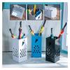 NTIYOU Umbrella Stand Umbrella Stands Metal Hollow-Out Umbrella Rack Umbrella Bucket Umbrella Holder Umbrella Storage for Indoor Hallway Entryway Hotel Shelf Bucket view 4