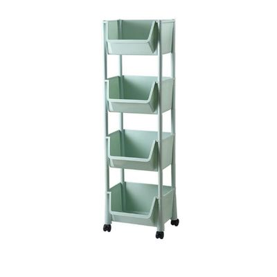 ENGENDER Kitchen Storage Rack Kitchen Vegetable and Fruit Rack Multi-Layer Storage Rack Toy Storage Basket Kitchen Desktop Vegetable Basket Cookware Shelves