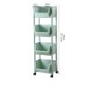 ENGENDER Kitchen Storage Rack Kitchen Vegetable and Fruit Rack Multi-Layer Storage Rack Toy Storage Basket Kitchen Desktop Vegetable Basket Cookware Shelves view 2