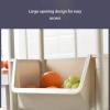 ENGENDER Kitchen Storage Rack Kitchen Vegetable and Fruit Rack Multi-Layer Storage Rack Toy Storage Basket Kitchen Desktop Vegetable Basket Cookware Shelves view 3