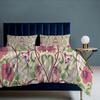 MSSHUKYTT Rustic Mid Century Boho Art Full Size Comforter Cover Sets 3 Piece,Abstract William Morris Spring Florals Green Leaf Bird Duvet Cover Set 2 Pillowcases(No Insert) view 4