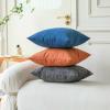 a moment Set of 2 Black Linen Decorative Throw Pillow Covers 18 x 18 Farmhouse Pillow Covers with Cross for Couch Sofa Bed Living Room Home Decor view 4