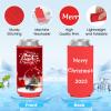 150 Pcs Custom Christmas Slim Can Cooler Bulk Personalized Logo, Photo or Text Insulated Beer Drink Bottle Sleeves for Friendsgiving Thanksgiving Christmas Party Decorations Supplies Favors view 3