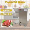 HQHAOTWU 6mm Blade Commercial Meat Slicer Stainless Steel Meat Cutter 1760LB/H Electric Meat Cutting Machine 1100W Commercial Meat Slicer for Market Restaurant 110V (TJ-180L Series) view 2