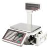 Label Printing Scale, 30Kg/66.13Lbs Commercial Electronic Price Computing Scale Digital Food Produce Weight Scales with LCD Display & Td Printer for Retail Outlet Store, Market, Farmer, Meat, Fruit view 1
