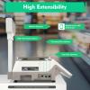 Label Printing Scale, 30Kg/66.13Lbs Commercial Electronic Price Computing Scale Digital Food Produce Weight Scales with LCD Display & Td Printer for Retail Outlet Store, Market, Farmer, Meat, Fruit view 2
