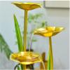 Tabletop Fountains Tabletop Water Fountain Wrought Iron Creative Tabletop Waterfall Decorative Fountain - Small Water Landscape Lucky Ornaments Indoor Tabletop Water Fountain(A) view 4