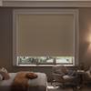 No Drill No Tools Cellular Shades, Blackout Cordless Honeycomb Blinds for Indoor Windows, Pull Down Accordion Shades with Thermal Insulated Noise Reduction Easy to Install(Brown, 53" W x 48" H) view 3