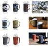  AWASAKA PM88-A02K Large Mug Tableware, Blue Flow, Made in Japan, Diameter 3.3 x 5.5 inches (85 x 140 mm), 23.6 fl oz (600 cc) view 3