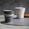 Awasaka MM88-A01 Mongei no Sato Tableware, Made in Japan, Konobiki, Tall Cup, 3.7 x 5.1 inches (95 x 130 mm), 13.5 fl oz (400 cc) view 2