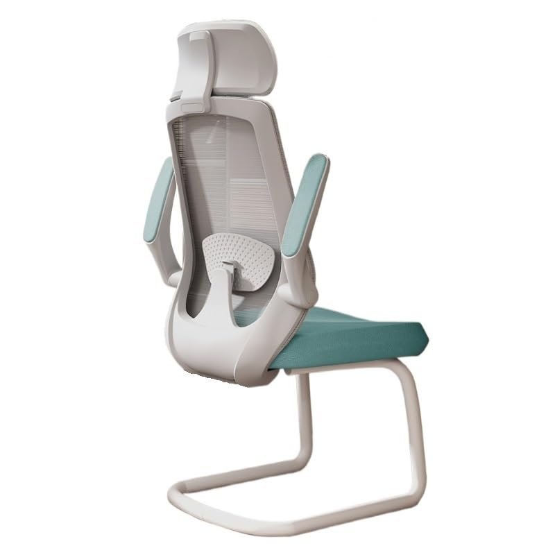 YXIANG56Q Executive Desk Chair Ergonomic Office Chair No Wheels Gaming Chair with Adjustable Arms, Home Office Desk Chair, Task Chair with Lumbar Support Office Chair(Green), yuqing2022