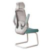 YXIANG56Q Executive Desk Chair Ergonomic Office Chair No Wheels Gaming Chair with Adjustable Arms, Home Office Desk Chair, Task Chair with Lumbar Support Office Chair(Green), yuqing2022 view 1
