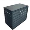 Aluminum Air Conditioner and Heat Pump Cover,Mini Split Air Conditioner Cover for Outside Units,Dustproof and waterproof,Anti-Theft Sturdy Aluminum AC Covers,Noise Reduction ,Suitable for indoor and o view 1