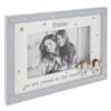 Shudehill Giftware Pebble Angel 6x4 Grey Photo Frame - Mum, Nan, Daughter, Auntie, Friends, Sister, Family - Sentimental Boxed Gift (Sister) view 1