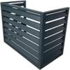 Aluminum Air Conditioner and Heat Pump Cover ,Fence to hide air conditioner,mini split ac cover for outside unit ,mini split standac cover for outside unit ac cover for outside unit noise reduction view 1