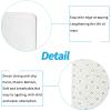 Bathroom Rugs Sets 2 Piece Soft Absorbent Bath Mat for Bathroom Snow Owl Bath Rugs and U-Shaped Contour Toilet Rug Non-Slip Bath Carpet for Bathtub Floor Mat view 4