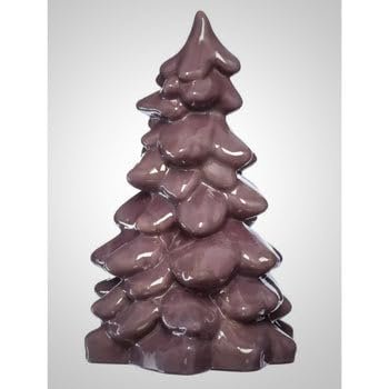 Holiday Christmas Trees - American Made - Mosser Glass USA - Large 8" (Eggplant)