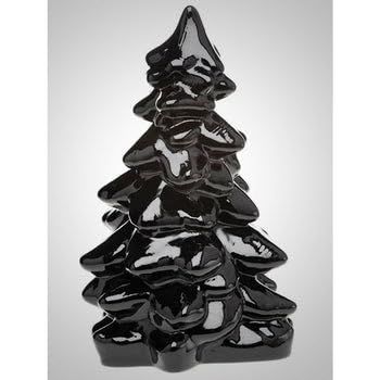 Holiday Christmas Trees - American Made - Mosser Glass USA - Large 8" (Black Raspberry)