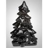 Holiday Christmas Trees - American Made - Mosser Glass USA - Large 8" (Black Raspberry) view 1