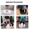 GRRICEPL Round Display Pedestal, Event Decor Display Plinth Stands, Clothing Store/Bridal Shop Risers Platform Base for Mannequin/Shoe/Bags(50x30cm) view 4