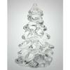 Holiday Christmas Trees - American Made - Mosser Glass USA - Small 2 3/4" Miniature (Crystal) view 1