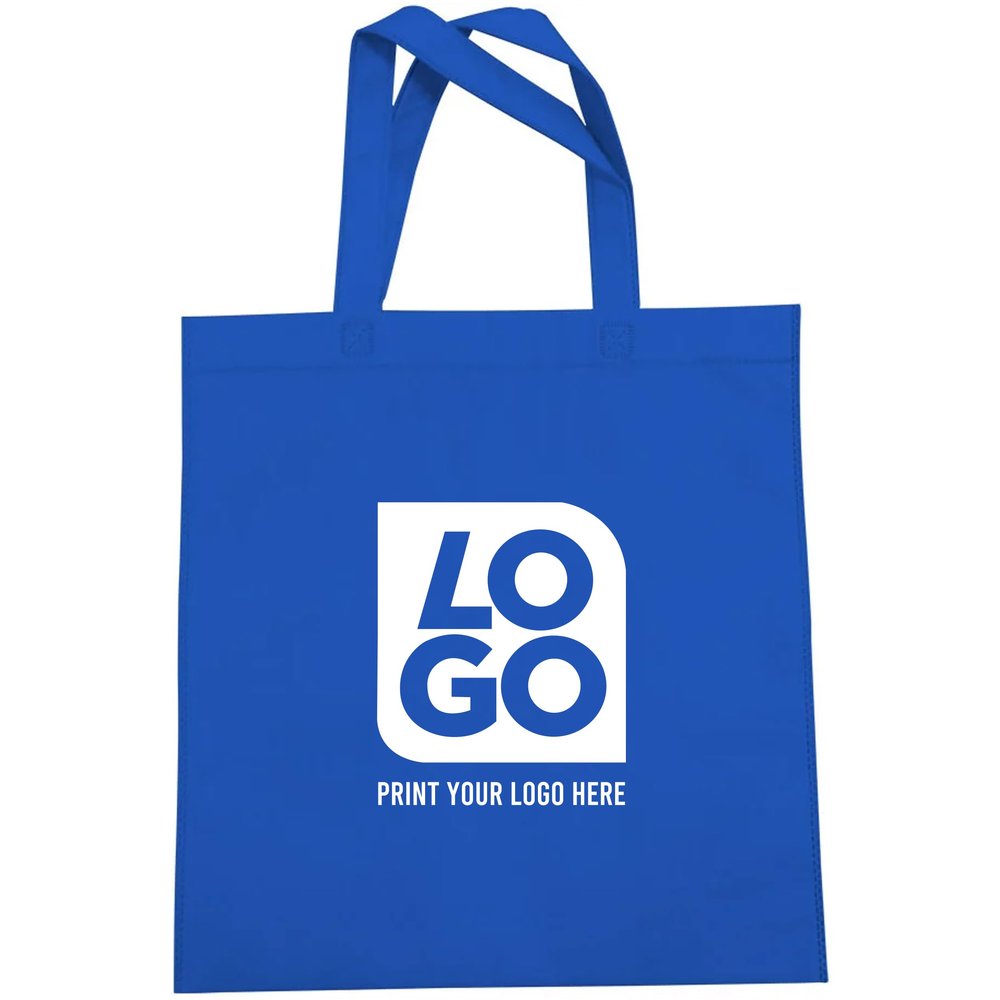 USMG Small Custom Gift Bag Totes - One Color Imprint for Gifts & Business Promotions