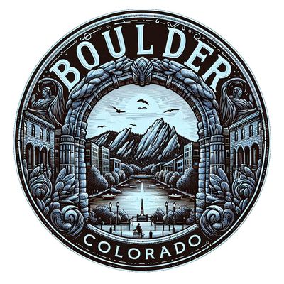 Boulder Colorado Souvenir Die Cut Decorative Flat Magnet 2-Inch