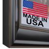 11x14 Picture Frame with Mat for 8x10 Picture. 11x14 Frame Matted to 8x10 Picture. 11 x 14 Poster Frame with Mat. 4" Wide Frames for 8 x 10 Prints with Mats. Dark Brown Ornate 1261. For Prints, Diplomas. Polystyrene-Quality Wood Frames Alternative. view 1