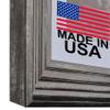 11x14 Picture Frame with Mat for 8x10 Picture. 11x14 Frame Matted to 8x10 Picture. 11 x 14 Poster Frame with Mat. 3-1/4" Wide Frames for 8 x 10 Prints with Mats. Grey Ornate 1181. For Prints, Diplomas. Polystyrene-Quality Wood Frames Alternative. view 1