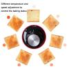 KJLYLPP Commercial Conveyor Toaster, Electric Stainless Steel Chain Toaster, 3 Heating Modes, 200 Slices/Hour Capacity, Bagel Toasting Function, for Home Restaurants Bakery (49 * 56 * 41cm) view 3
