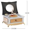ATMRC Music Box Spinning Dancing Ballerina Musical Jewelry Box Storage Case with Drawer, Music Boxes for Girls Kids Women Birthday Gift Valentine's Day view 2