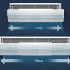 CukUJH Length- and Angle-Adjustable Air Conditioning Deflector Air Vents Air Protection, Air Deflector Windscreen view 2
