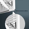 CukUJH Length- and Angle-Adjustable Air Conditioning Deflector Air Vents Air Protection, Air Deflector Windscreen view 4