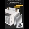 5/6 Layers Automatic Fruit Dryer Dried Fruit Machine Food Dehydrator Commercial Household Vegetable Herbal Flower Tea,6Layers view 3