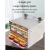 5/6 Layers Automatic Fruit Dryer Dried Fruit Machine Food Dehydrator Commercial Household Vegetable Herbal Flower Tea,6Layers view 4