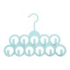 XUYUH Multiple Hooks 11Holes Clothes Tie Belt Shawl Scarf Hanger Display Holder Closet Organizer Hook view 2
