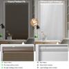 BERISSA Cordless Blackout Top Down Bottom Up Cellular Shades,Honeycomb Blinds Fabric Window Shades,Thermal Insulation Cellular Blinds,UV Protection Easy Install.Blackout-Brown,73" W x 72" H. view 2