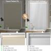 BERISSA Cordless Blackout Top Down Bottom Up Cellular Shades,Honeycomb Blinds Fabric Window Shades,Thermal Insulation Cellular Blinds,UV Protection Easy Install.Blackout-Beige,69" W x 56" H. view 2