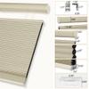 BERISSA Cordless Blackout Top Down Bottom Up Cellular Shades,Honeycomb Blinds Fabric Window Shades,Thermal Insulation Cellular Blinds,UV Protection Easy Install.Blackout-Beige,69" W x 56" H. view 4