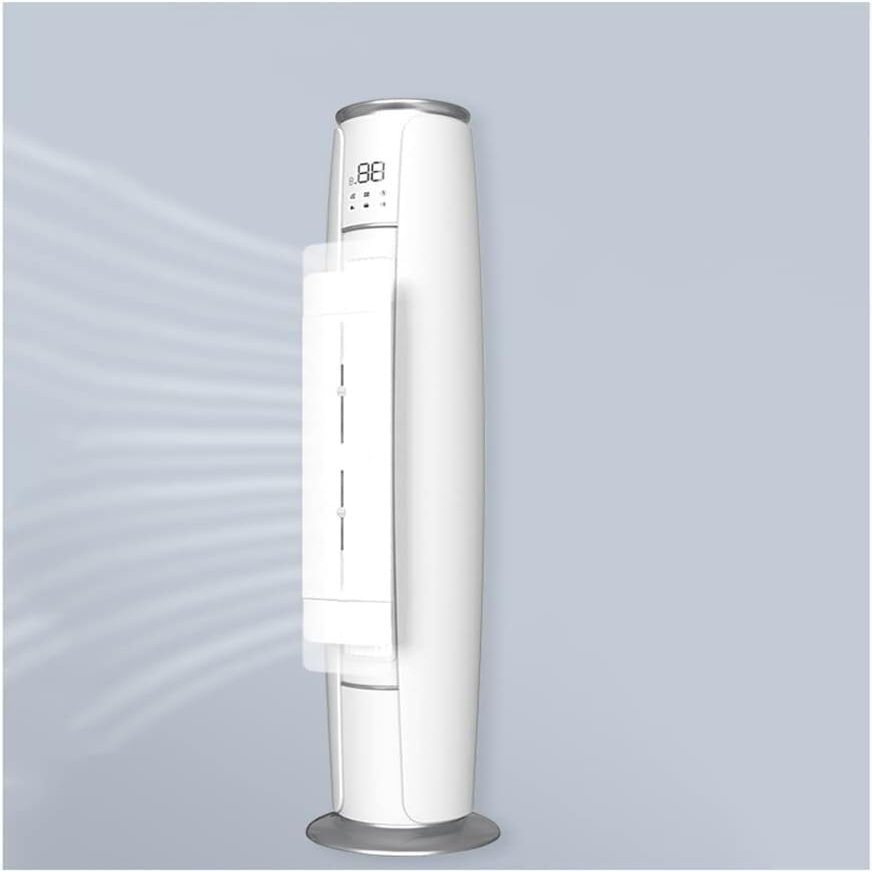 CukUJH Cylindrical Vertical Multi-Angle Adjustable Air Conditioning Air Guide, Anti-Cold Air Direct Blowing Air Guide